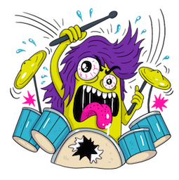 Hair Bandits sticker #07