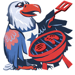 Hal the Eagle sticker #03