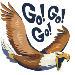 Hal the Eagle sticker #05