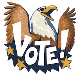 Hal the Eagle sticker #07