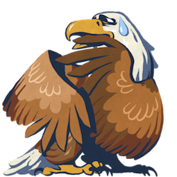 Hal the Eagle sticker #13