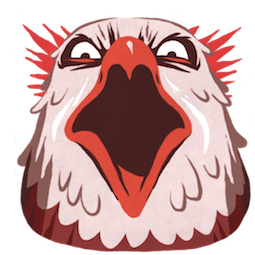 Hal the Eagle sticker #16