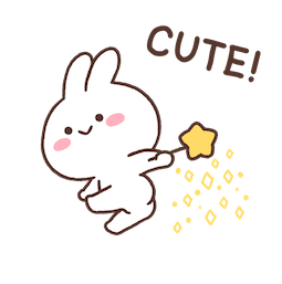 Happy Mimi and Neko sticker #05