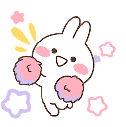 Happy Mimi and Neko sticker #09