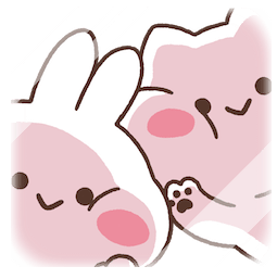 Happy Mimi and Neko sticker #11