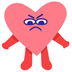 Heartfelt sticker #1 - download as WEBP.