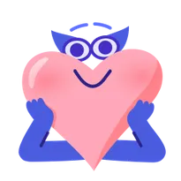 Heartfelt sticker #2 - download as WEBP.