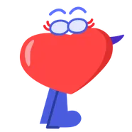 Heartfelt sticker #5 - download as WEBP.