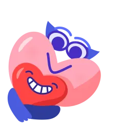 Heartfelt sticker #10 - download as WEBP.