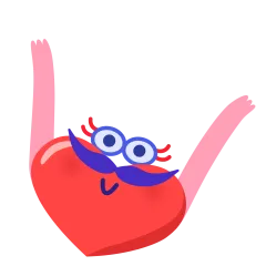 Heartfelt sticker #12 - download as WEBP.