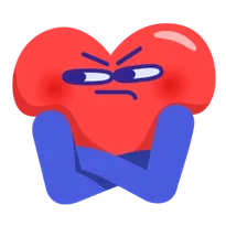 Heartfelt sticker #13 - download as WEBP.