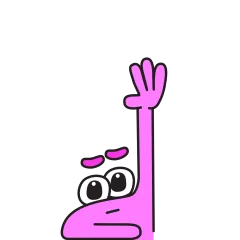 Hi, Hey…Hi sticker #8 - download as WEBP.