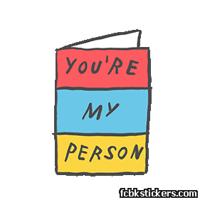 Hi I Love You Bye sticker #3
