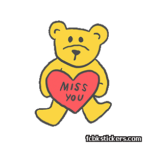 Hi I Love You Bye sticker #6