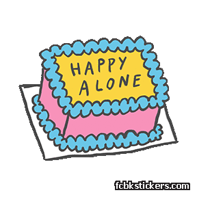Hi I Love You Bye sticker #10