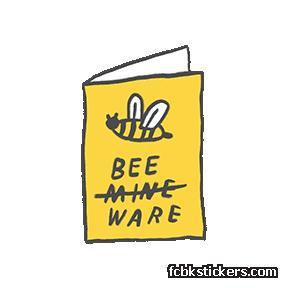 Hi I Love You Bye sticker #13