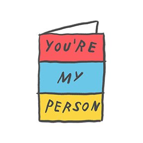 Hi I Love You Bye sticker #03