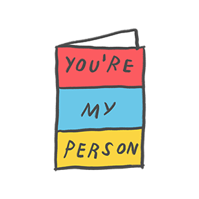 Hi I Love You Bye sticker #3 - frame 2 of 3.