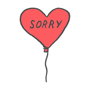 Hi I Love You Bye sticker #04