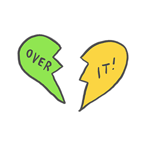 Hi I Love You Bye sticker #05