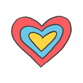 Hi I Love You Bye sticker #08