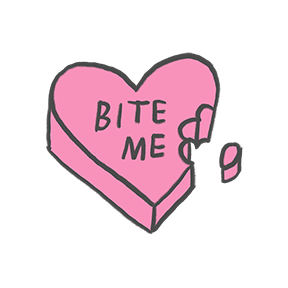 Hi I Love You Bye sticker #14