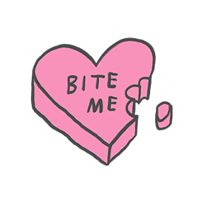 Hi I Love You Bye sticker #14 - frame 3 of 3.