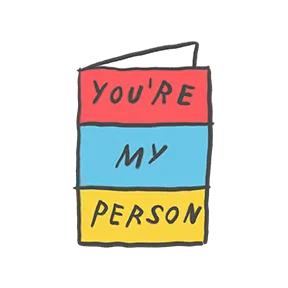 Hi I Love You Bye sticker #3 - download as WEBP.