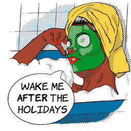 Holidays Happen sticker #08