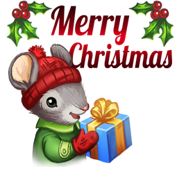 Home for the Holidays sticker #03