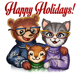 Home for the Holidays sticker #08