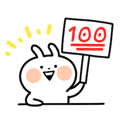 Hyper Usagyuuun sticker #01