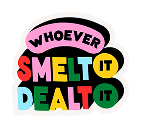 I Can Tell You Anything sticker #8 - frame 17 of 18.