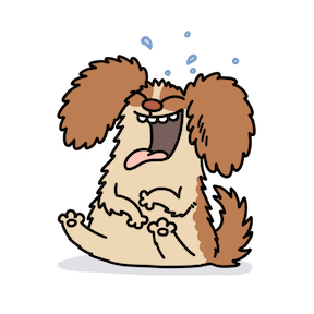 It's A Dog's Life sticker #15