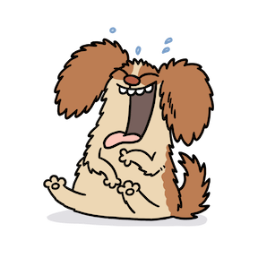 It's A Dog's Life sticker #15 - frame 6 of 8.