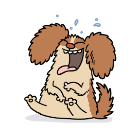 It's A Dog's Life sticker #15 - frame 7 of 8.