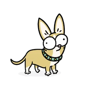 Une vie de chien autocollant n°6 - téléchargez en tant que WEBP.