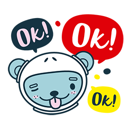 Jokukuma sticker #16