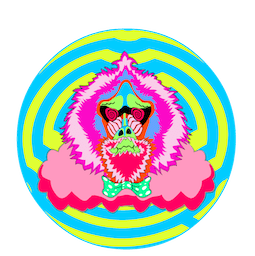 Kaleidoscope sticker #18