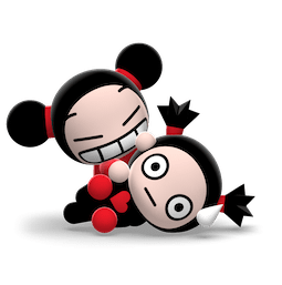 Kiss, Love, Pucca sticker #09