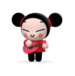 Kiss, Love, Pucca sticker #10