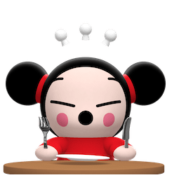 Kiss, Love, Pucca sticker #13