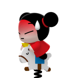 Kiss, Love, Pucca sticker #21