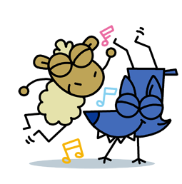 Kukuxumusu sticker #20