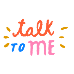 Let's Talk sticker #05