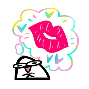 Love Me Tender sticker #9 - download as WEBP.