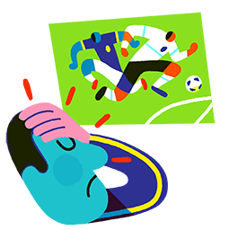 Love of Soccer sticker #14