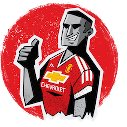 Manchester United sticker #05