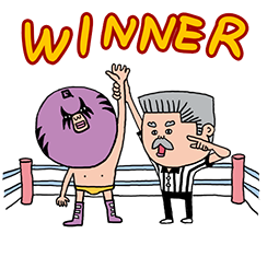 Masked Wrestler Q stickers