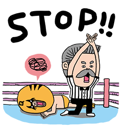 Masked Wrestler Q sticker #13